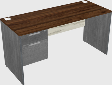 Rectangular desk