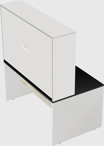 Rectangular desk