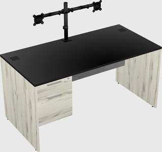 Rectangular desk