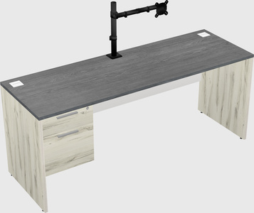 Rectangular desk