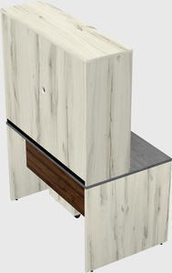 Rectangular desk