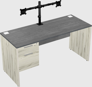 Rectangular desk