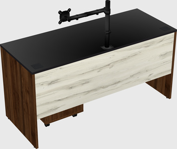 Rectangular desk