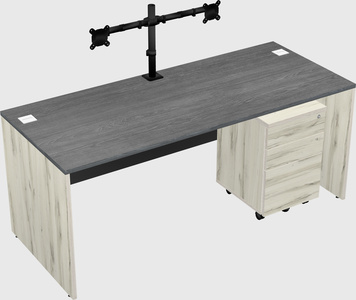 Rectangular desk
