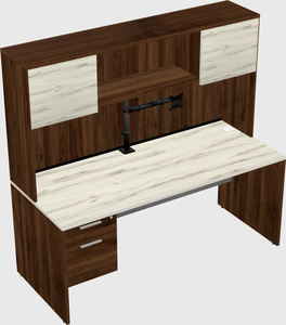 Rectangular desk