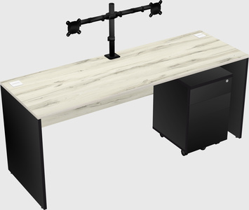 Rectangular desk