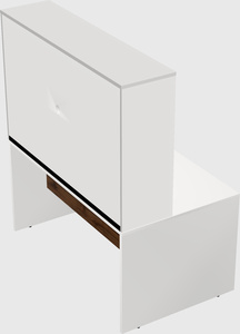 Rectangular desk