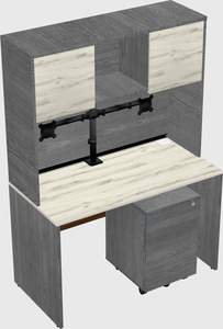 Rectangular desk