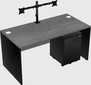 Rectangular desk