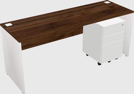 Rectangular desk