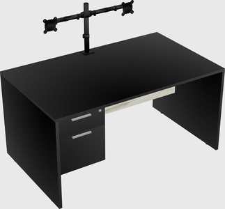 Rectangular desk