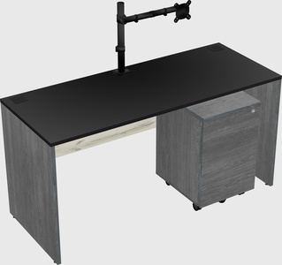 Rectangular desk