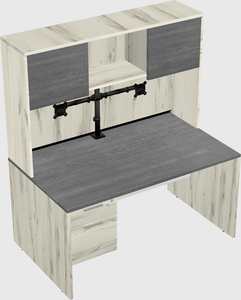 Rectangular desk