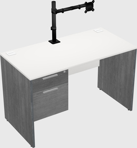 Rectangular desk