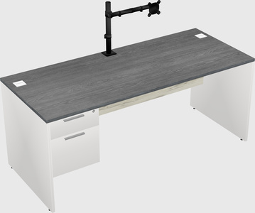 Rectangular desk