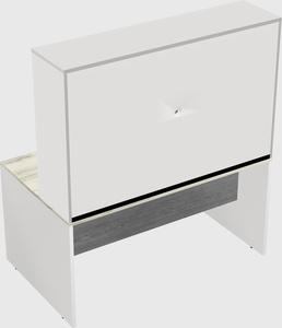 Rectangular desk