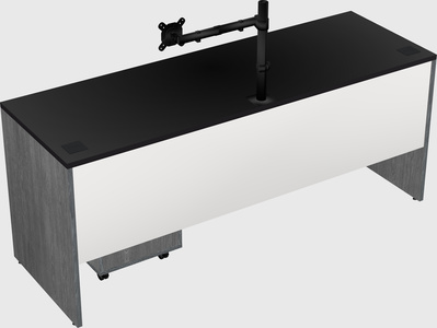 Rectangular desk