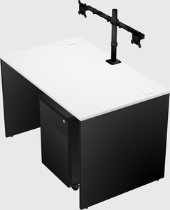 Rectangular desk