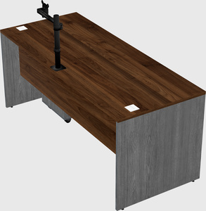Rectangular desk