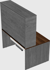 Rectangular desk