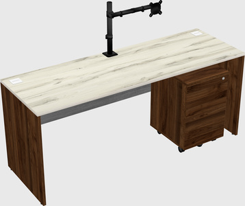 Rectangular desk