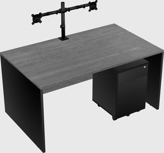 Rectangular desk