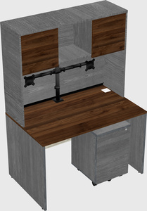Rectangular desk
