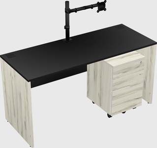 Rectangular desk