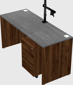 Rectangular desk