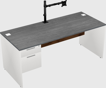 Rectangular desk