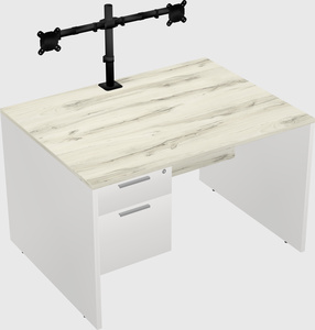 Rectangular desk