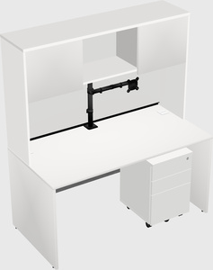 Rectangular desk