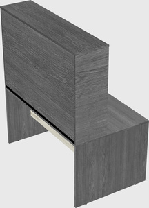 Rectangular desk