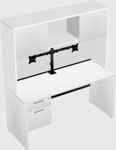 Rectangular desk