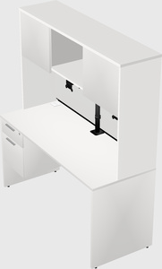 Rectangular desk