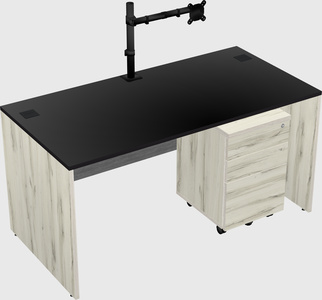 Rectangular desk
