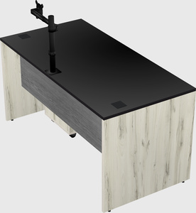 Rectangular desk