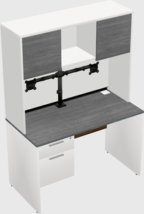 Rectangular desk
