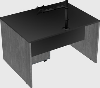 Rectangular desk