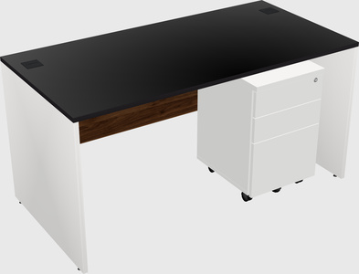 Rectangular desk