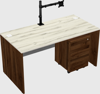 Rectangular desk