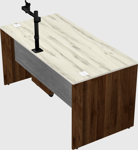 Rectangular desk