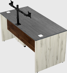 Rectangular desk