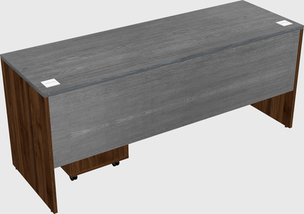 Rectangular desk