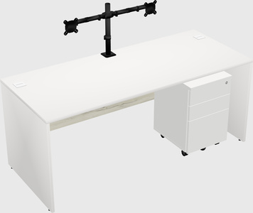 Rectangular desk