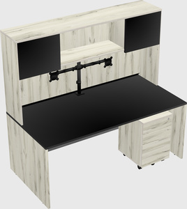 Rectangular desk