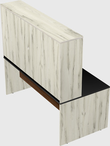 Rectangular desk