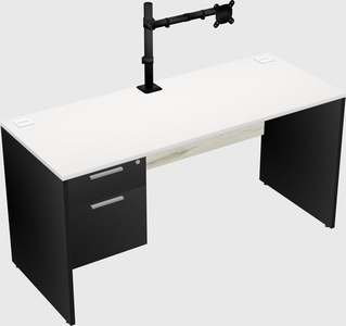 Rectangular desk