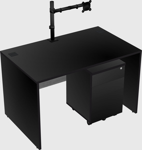 Rectangular desk