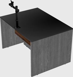Rectangular desk